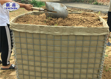 SX 11 ενωμένη στενά Gabion εμποδίων πιστοποίηση ασφάλειας SASO τοίχων συγκεντρωμένη Morden