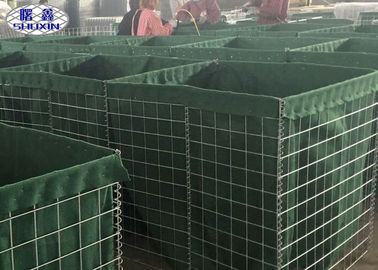 SX στρατιωτικός τοίχος άμμου εμποδίων για την παύση της εύκολης εγκατάστασης νερών της πλημμύρας