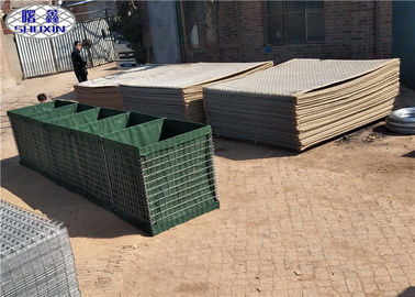 Πράσινη Fodable γεμισμένη άμμος εύκολη εγκατάσταση χαρακτηριστικών γνωρισμάτων εμποδίων ευθυγραμμισμένη Geotextile
