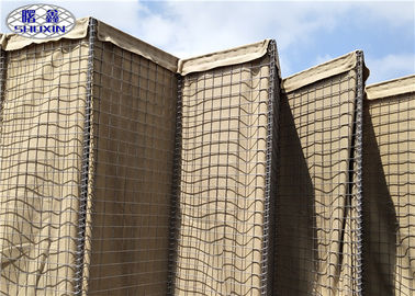 Sandbag ασφάλειας 4.0mm εμπόδιο για τη στρατιωτική τεχνολογία συγκόλλησης οχυρώσεων