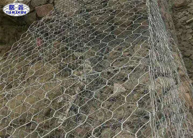 Υφαμένος πέτρινος διατηρώντας τοίχος πλέγματος καλωδίων για την καιρική απόδειξη προστασίας γεφυρών
