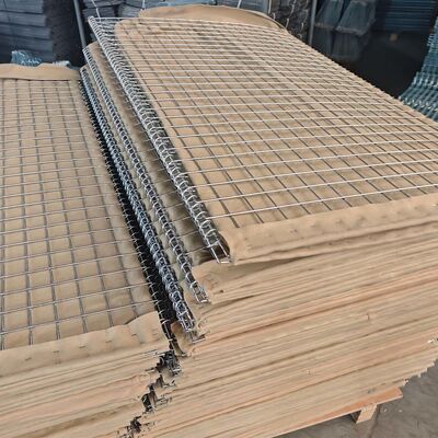 Βαρύ γαλβανισμένο αμυντικό φράγμα Προμαχώνας με προστασία από έκρηξη τοίχος άμμου