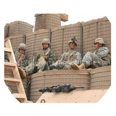 Ζυγισμένο Mil3 Άμμος Τείχος Φράγμα Φύλο για Πλημμύρα Mil6 Gabion συγκολλημένα αμυντικά φράγματα