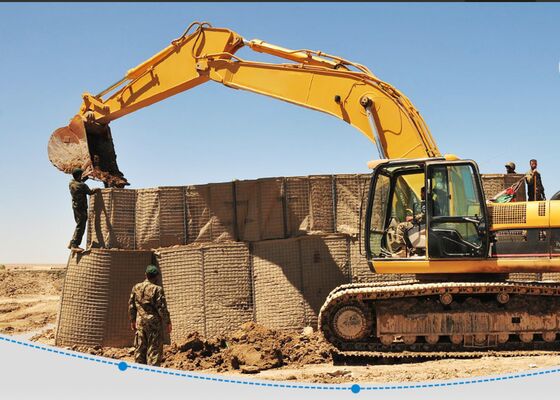 Προστατευτικά Φράγματα Οχυρώσεων από Γαλβανισμένο Σίδερο Εν θερμώ Εμβάπτισης, Επιφανειακή Γαλβανισμένη, Ανθρακούχος Χάλυβας, Βαρέως Τύπου Φράγματα Ασφαλείας