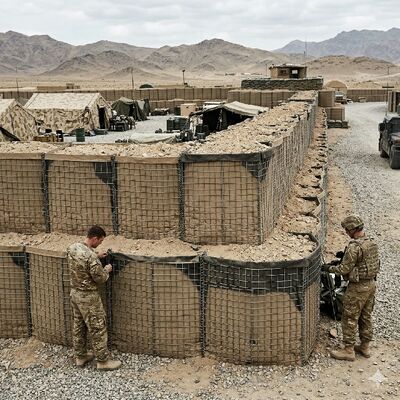 Αμυντικό Φράγμα 2,21m X 1,52m X 30,5m Τοίχος με άμμο με προστασία από έκρηξη Paintball Air Bunkers Φουσκωτός τοίχος