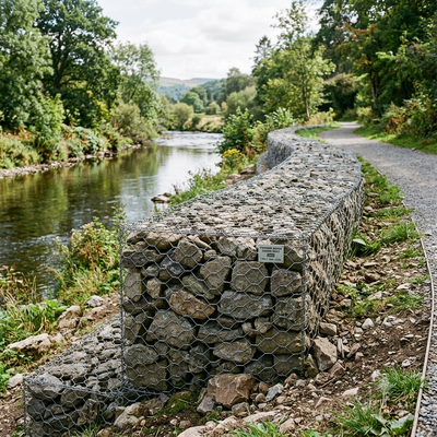 Γαλβανισμένο υφαντό κιβώτιο Gabion βαρέως τύπου για έλεγχο της διάβρωσης