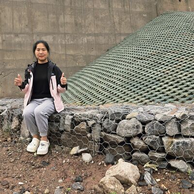 Πυρήνας Γεμισμένο Πλημμύρα Gabion Box Αντι-Σάπωση με 2*1*1m