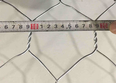 κλουβιά τοίχων Galvainzed Gabion καυτής εμβύθισης 6x8 8x10 10x12 για τη διατήρηση βράχου