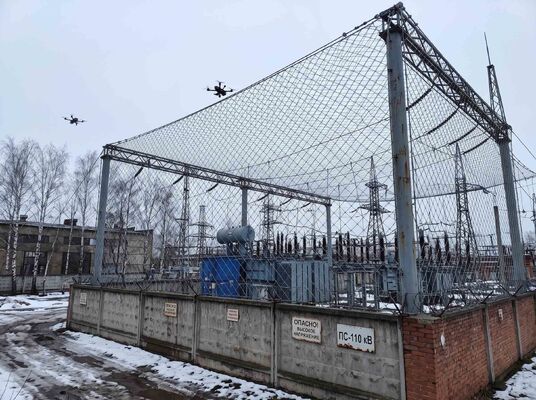 Anti-UAV Defense Net For Russia | Δίχτυ προστασίας από συρμάτινο πλέγμα