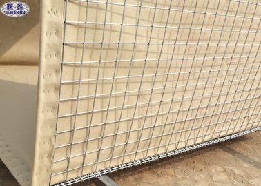 Mil1 - η άμμος Mil10 γέμισε το στρατιωτικό ενωμένο στενά Hesco εμπόδια προμαχώνα Hesco