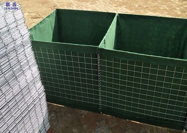Ανθεκτικά αμυντικά εμπόδια Hesco προμαχώνων στρατιωτικά για τον τοίχο άμμου