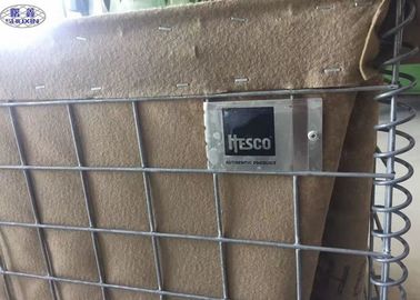Γεμισμένος προμαχώνας Concertainer Hesco ασφάλειας περιμέτρου εμποδίων Hesco άμμος