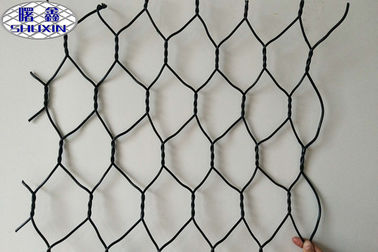 Το πέτρινο κλουβί Gabion για το πρόγραμμα ελέγχου διάβρωσης ύφανε το πλέγμα καλωδίων Gabion