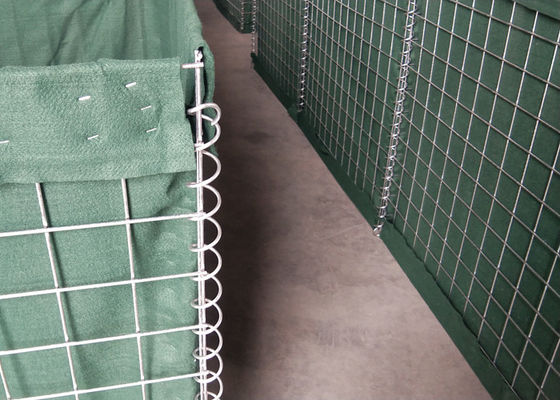 Αμυντικό Hesco Barrier Gabion για την άμυνα Λύση για το στρατιωτικό και τον έλεγχο των πλημμυρών
