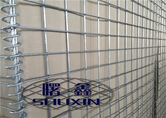 2x2inch Mil 3 Hesco τοίχων άμμου τρυπών στρατιωτικά καλάθια