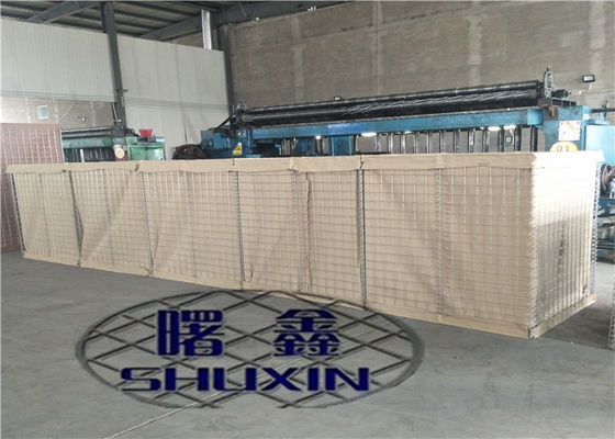 Mil 9 γαλβανισμένο στρατιωτικό Geotextile τοίχων 300gsm Hesco άμμου