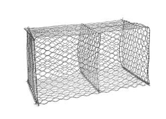 αντιοξειδωτικά γαλβανισμένα Gabion καλάθια 8x10cm 4mm βαρέων καθηκόντων