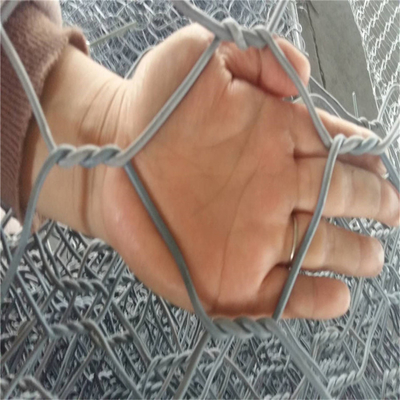 πεδίο Stone διατηρώντας τοίχων καλαθιών πλέγματος καλωδίων 3.0mm που γεμίζουν για τους δρόμους και τις γέφυρες
