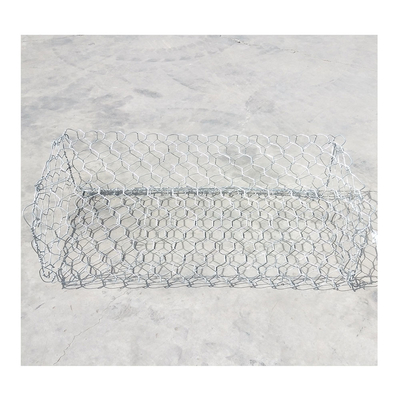 Πέτρινο κλουβί 1mx1mx2m Gabion διάβρωσης στριμμένο έλεγχος