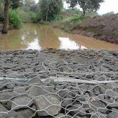 Γαλβανισμένα καλάθια 2m X 1m X 1m Gabion υφαμένη προστασία ποταμών φρακτών καλωδίων σιδήρου
