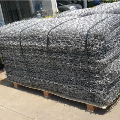 Μικρά Gabion κιβωτίων διατηρώντας τοίχων καλάθια 80x100mm CE εξαγωνικό πλέγμα καλωδίων